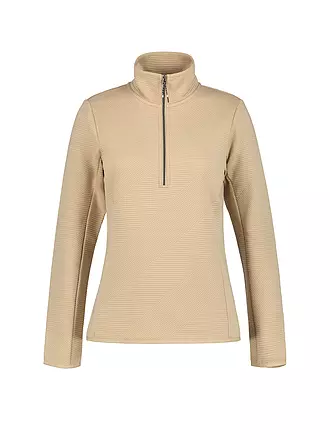 ICEPEAK | Camiseta interior con cremallera para mujer Evansdale | beige